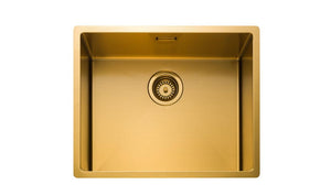 Rangemaster Spectra Stainless Steel Sink 1 bowl Gold