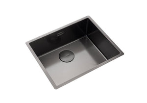 Rangemaster Spectra Stainless Steel Inset or undermount Sink 1 bowl Graphite