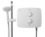 Triton T90ER Pumped Electric Shower - White