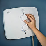Triton T90ER Pumped Electric Shower - White