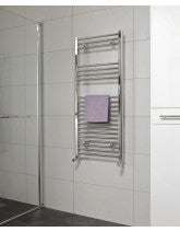 Sonas 1200 x 500 Straight Towel Rail - Chrome