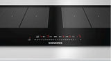Siemens iQ700, induction hob, 90 cm, Black, surface mount with frame
