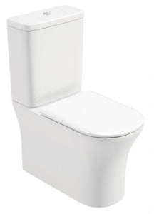 Amanda Fully Shrouded Rimless WC-Soft Close Seat