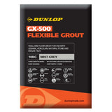 Dunlop GX-500 Flexible Grout Misty Grey 10 Kg