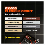 Dunlop GX-500 Flexible Grout Misty Grey 10 Kg