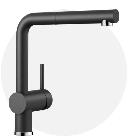 Blanco Linus-S Kitchen Single lever Silgranit mixer tap - High Pressure
