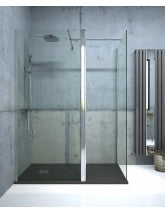 Aspect 1400mm Wetroom Panel - Chrome