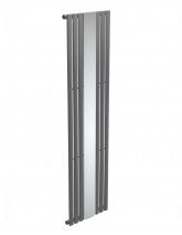 Amura Elliptical Tube Mirror Radiator 1800 x 500 Single Panel Anthracite