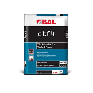 BAL CTF-4 Tile Adhesive for Walls & Floors 20kg
