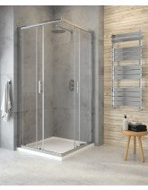 City Plus 800 Corner Entry Shower Door