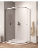 K2 1200x900mm Single Door Offset Quadrant Door