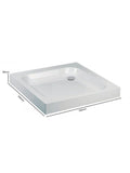 JT Ultracast 700 Square Shower Tray