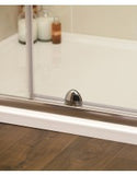K2 1200 Pivot Shower Door & Inline Shower Enclosure - Adjustment 1160-1220mm