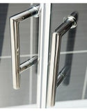 K2 900 Corner Entry Shower Enclosure - Adjustment 855 -880mm