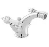 Vado Lever Handle Mono Bidet Mixer with Pop-Up Waste in Chrome