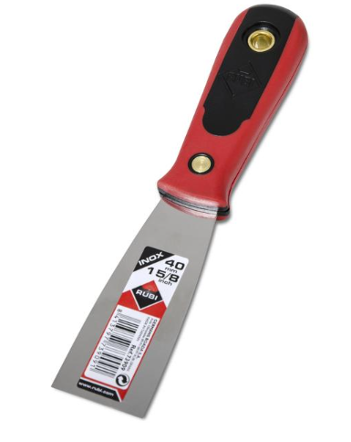 Rubi 40mm RUBIFLEX handle paint spatulas