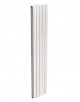 Piatto Flat Tube Designer Radiator Vertical 1800 x 380 Double Panel White