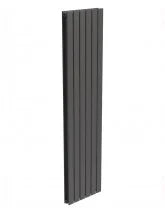 Piatto Flat Tube Designer Radiator Vertical 1800 x 456 Double Panel Anthracite