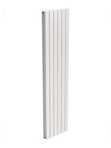 Piatto Flat Tube Designer Radiator Vertical 1800 x 456 Double Panel White