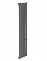 Piatto Flat Tube Designer Radiator Vertical 1800 x 376 Single Panel Anthracite