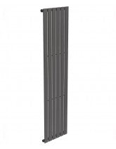 Piatto Flat Tube Designer Radiator Vertical 1800 x 452 Single Panel Anthracite